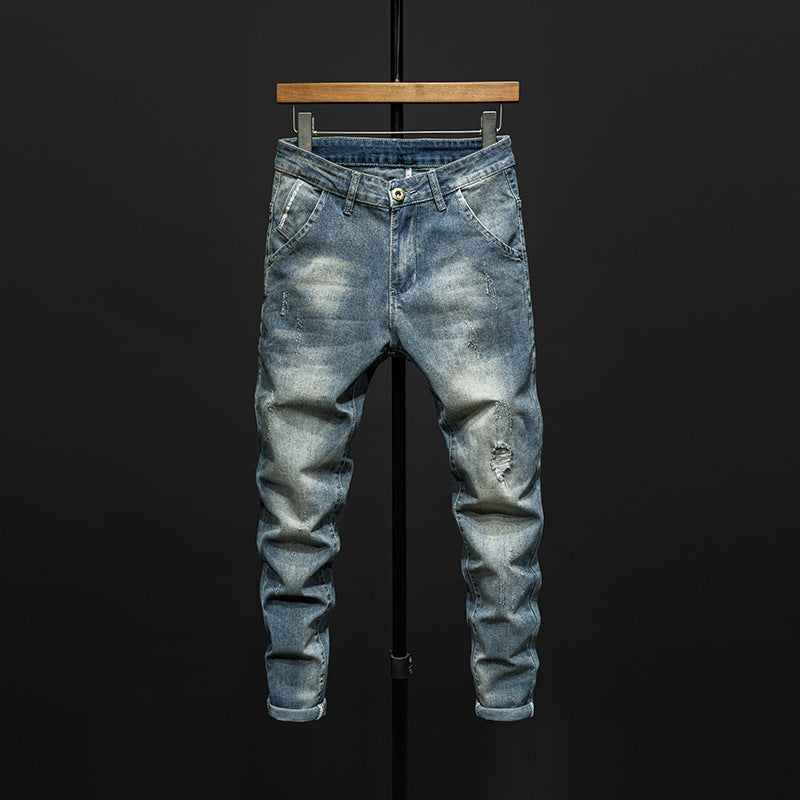 Men's Slim Fit Skinny Pants – Fashion Simple Casual Trousers