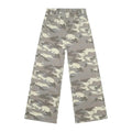 Camouflage pants on a white background